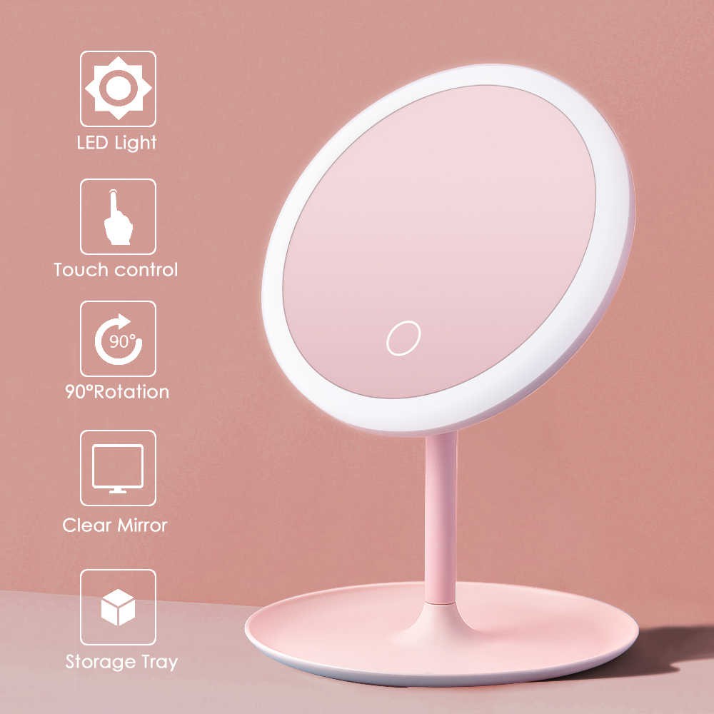 CERMIN LED LIGHTED MAKEUP - LAMPU RIAS PORTABLE