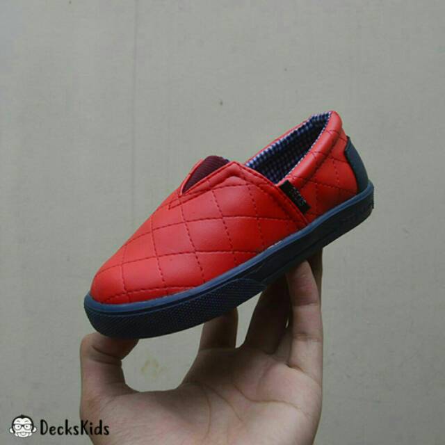 Sepatu Anak Decks Kids Hamada Merah Casual Original