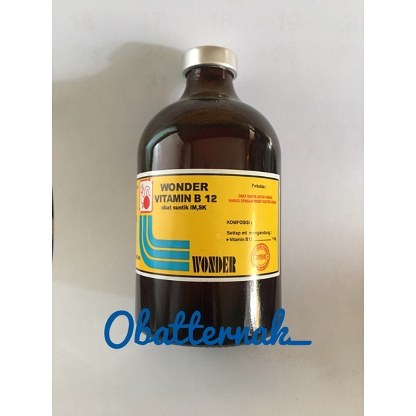 VITAMIN B12 WONDER OBAT SUNTIK IM SK