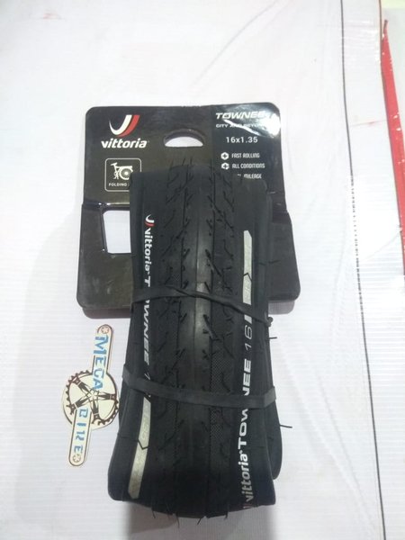 Ban Luar Vittoria TOWNEE 16 x 1.35 SEPEDA LIPAT 16X1.35 349 kevlar