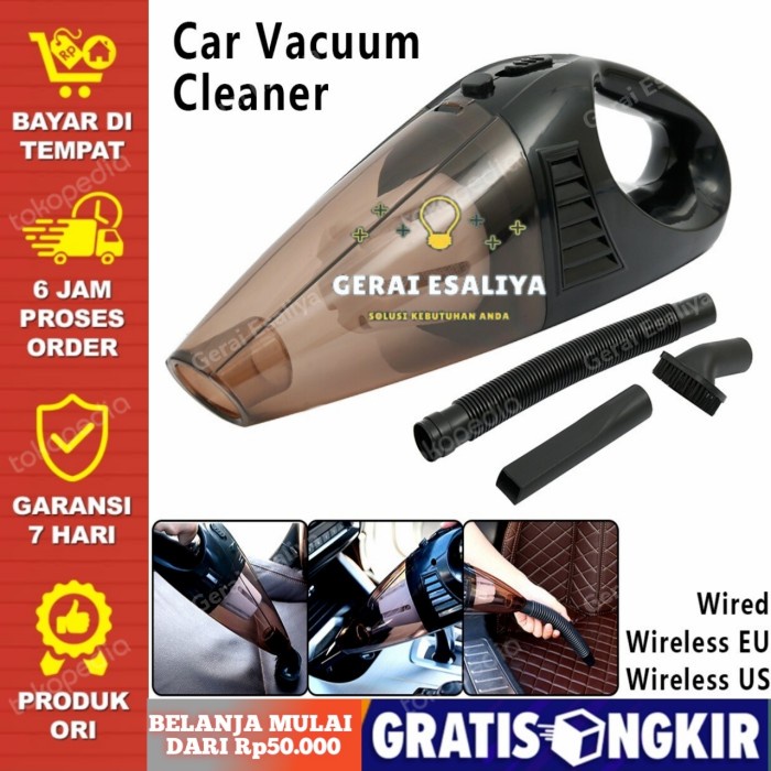 Vacuum Cleaner Mobil Portable Penyedot Debu Mobil 100W 12V CYC100