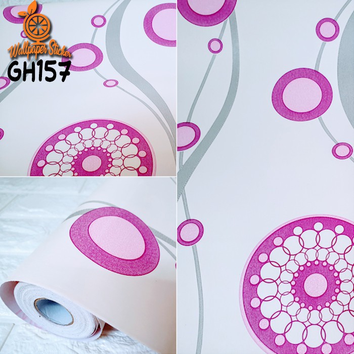 Wallstiker Wallpaper Dinding 3D Wallpaper Stiker Dinding Kamar Tidur Wallpaper Dinding Shabby 45cmx10meter-GH157