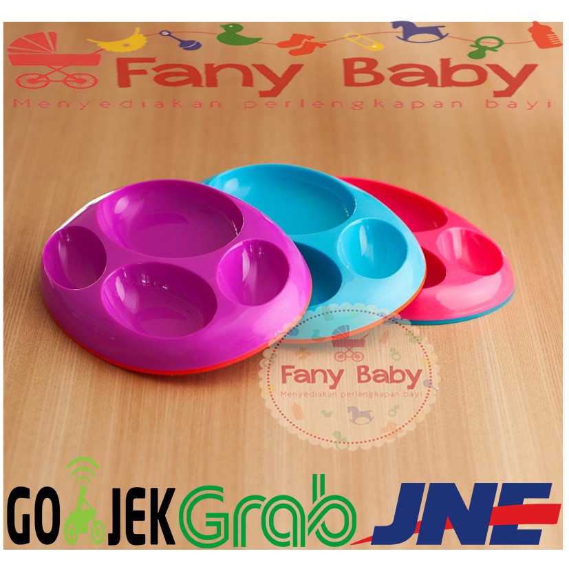 Boon Platter Oval Pink - Isi 3pcs