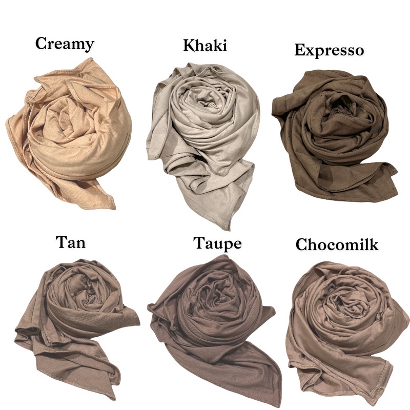 PASHMINA INSTANT PLUS INNER KAOS (2IN1) | PASHMINA KAOS INSTANT