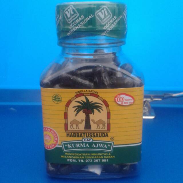 

Habbarussauda Kurma Ajwa 100caps