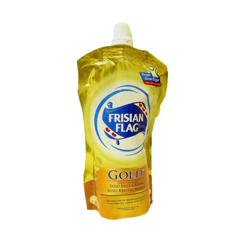 

FRISIAN FLAG SUSU KENTAL MANIS Full Cream Gold Pouch 200gr