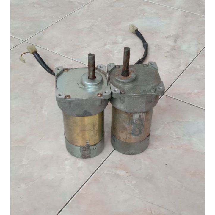 Dc Motor Gearbok 12V ~ 24V Ex Copotan Mesin Fotocopy