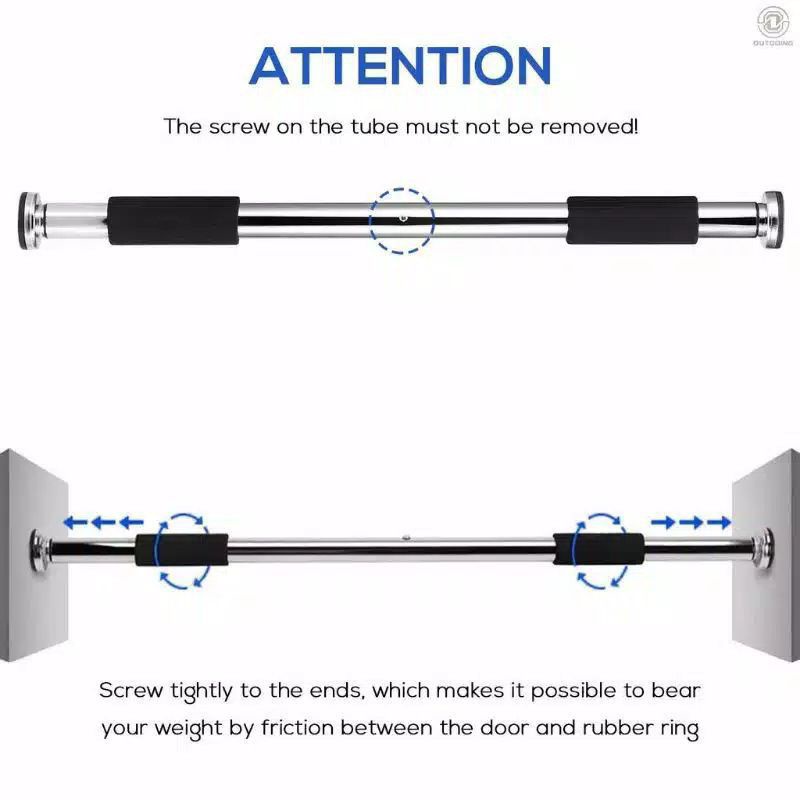 pull up bar door Chinning Gymbar melatih otot lengan dan tubuh bagian atas