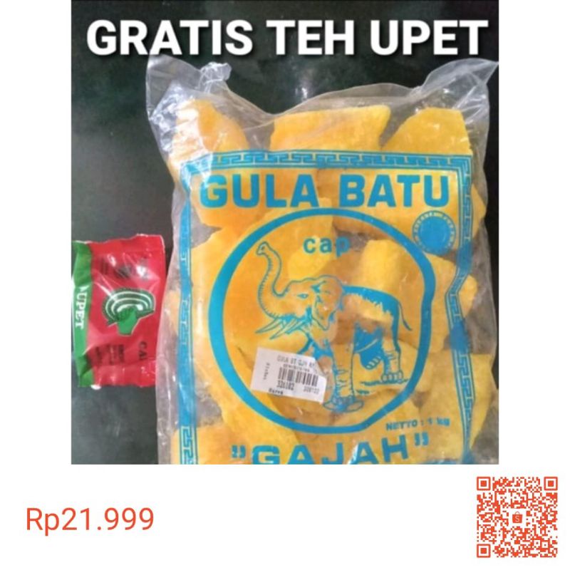 

gula batu cap gajah 1kg.