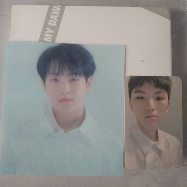 ALBUM SEVENTEEN YOU MADE MY DAWN DAWN VERS YMMD LENTI HOSHI PHOTOCARD WOOZI