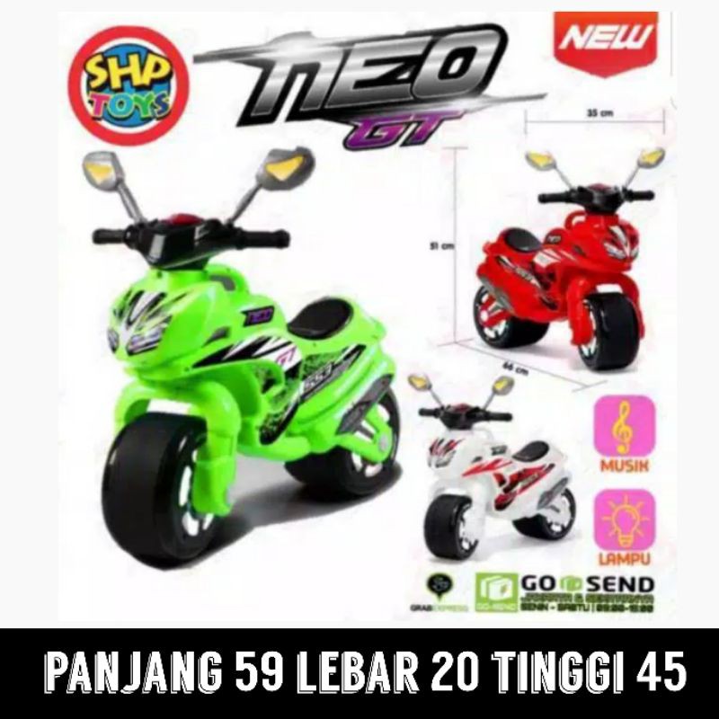 mainan motor neo shp 553