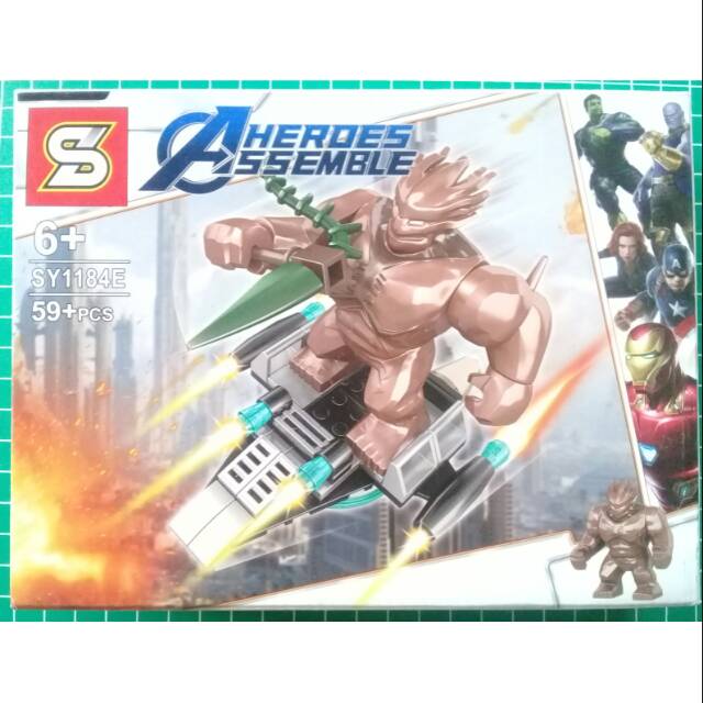 Lego Heroes Assemble Monster (18x14cm)