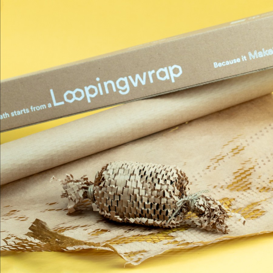 

Eco Friendly Wrapping Paper | Honeycomb | Looping Wrap - Uk. L 50cm x P 10m