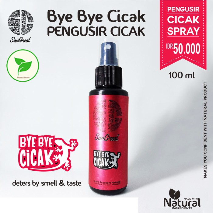 BBCicak GEL dan SPRAY - Paket Pengusir Cicak Gel dan Spray