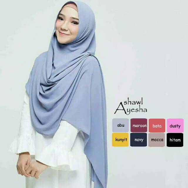 Hijab instan shawl ayesha