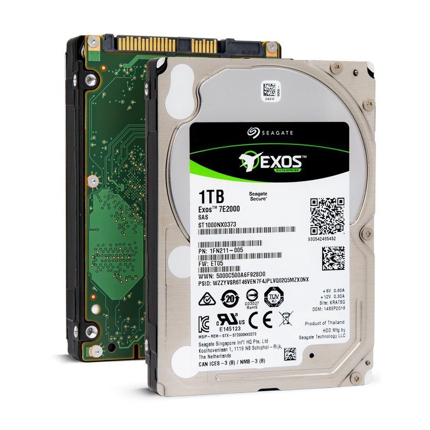 SEAGATE EXOS 7E2000 1TB ST1000NX0373 2.5&quot; 7200RPM 128MB CACHE SAS