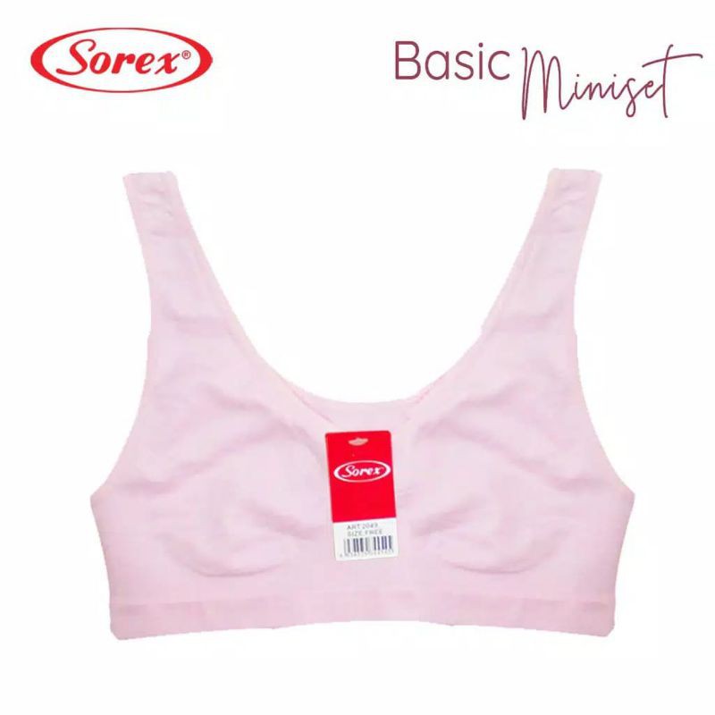 SOREX Young Basic Miniset Anak Polos Y2049 Step 1Free size  SIZE Kecil