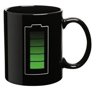 Mug Bunglon Berubah Warna Baterai