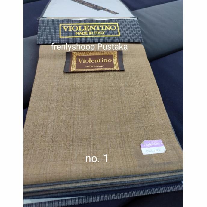 Kain celana wool Violentino super 180'S / Bahan celana wool luxury