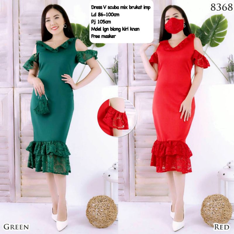 Dress Duyung Scuba Natal