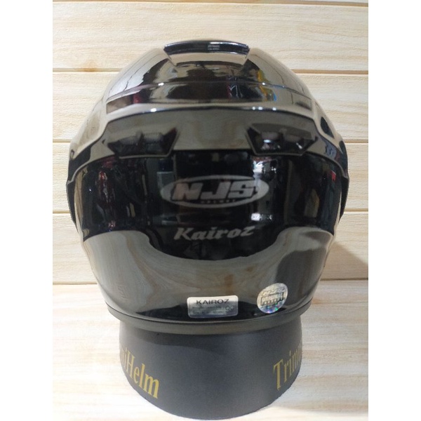 NJS Kairoz polos hitam glossy-3