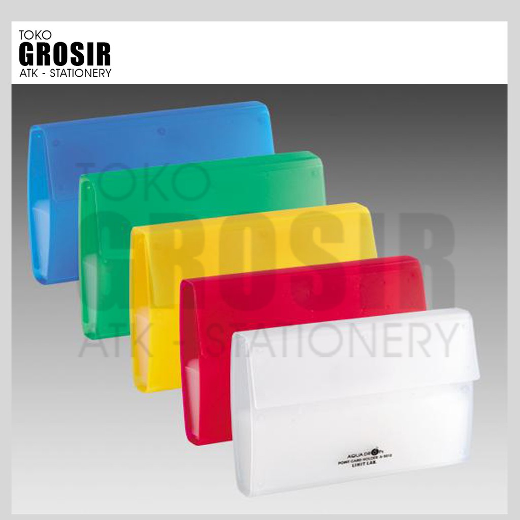 

LIHIT LAB TEMPAT KARTU Expanding Name card Holder 20P (2row) A5012