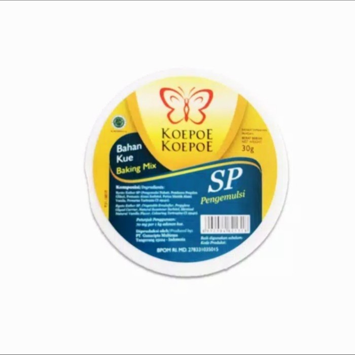 

SP Pengemulsi Koepoe Koepoe - 30 Gram