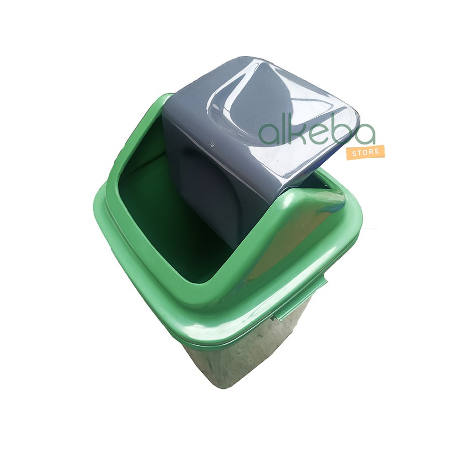 Green Leaf 207 Tempat Sampah tutup goyang BIO Earth 58 Liter