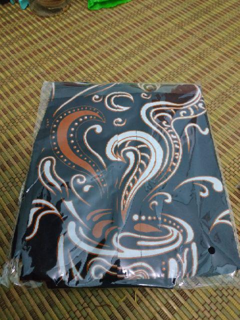 (1kg=5pcs) Kemeja Batik Lengan Pendek Batik Ori Nareswari Kopi Tubruk Batik Solo Seragam Batik Kerja