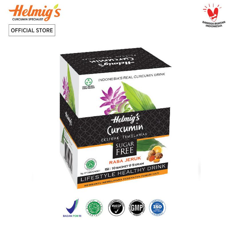 

Helmig's Sugar Free Jeruk Isi 10 Sachet