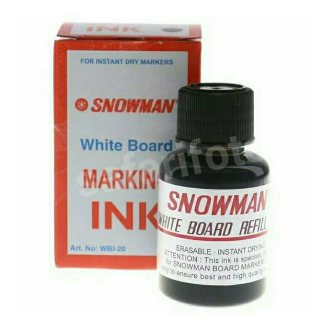 

Tinta Spidol Whiteboard Snowman