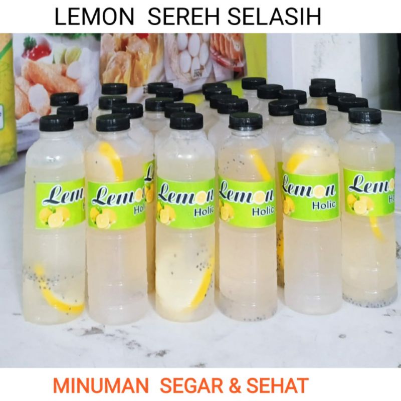 

Lemon Sereh Selasih botol 250ML Minuman Sehat