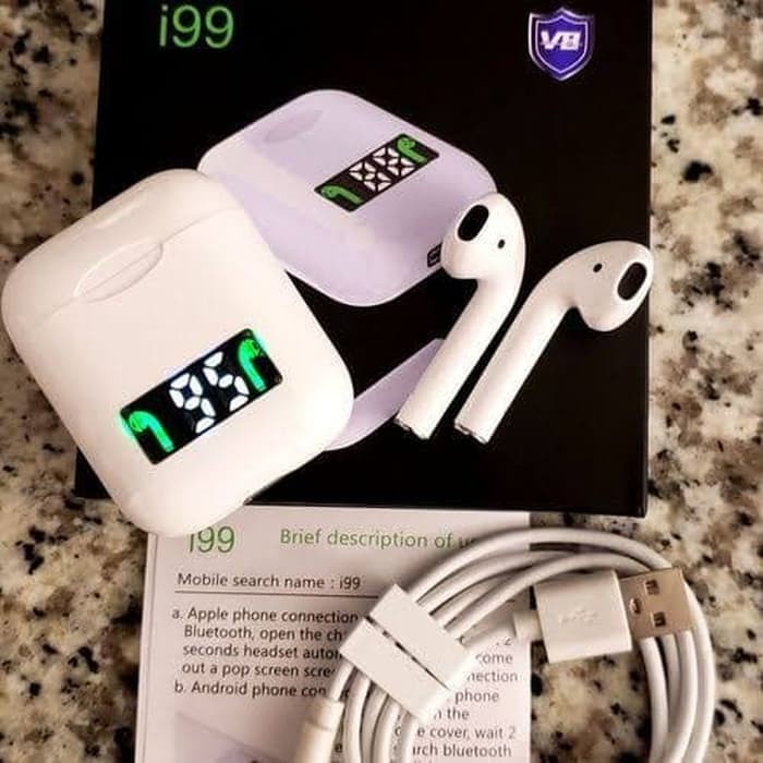 TWS HEADSET WIRELESS AIRPODS I99 digital