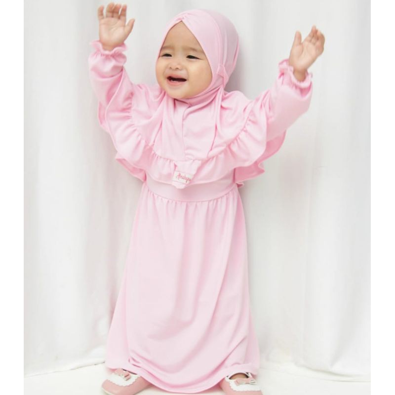 Afsheenastore Gamis Anak gamis Qiana By Almahyrakids