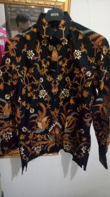 Kemeja Batik Alisan Printing Slimfit Lengan Panjang