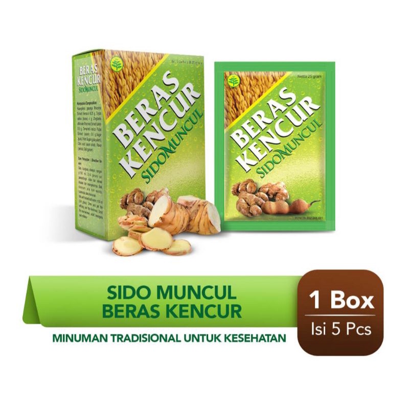 

Beras Kencur Sidomuncul (isi 5 sachet)