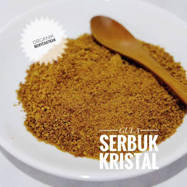 

GULA SERBUK KRISTAL ORGANIK ORIGINAL COCONUT SUGAR LEBIH SEHAT TANPA PENGAWET 500G