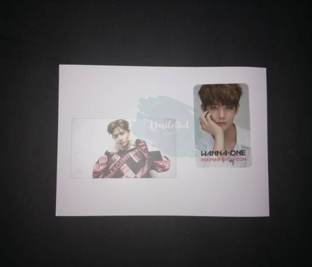 [READY STOCK] Photocard Fancon Guanlin dan Baejin (RARE)