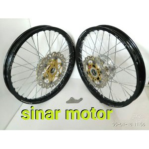 velg TDR Sepaket Tromol cakram jari jari Motor Satria Fu  Terbaik