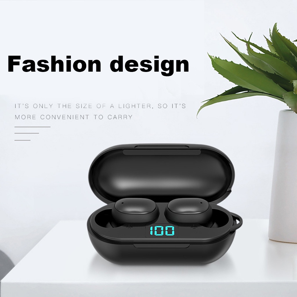 ITS H6 Wireless Headsets Olahraga Earphone Hi-Fi Stereo Smart Bluetooth Touch Headset IPX6 Tahan Air