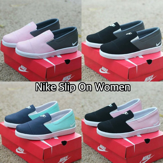 SEPATU NIKE SLIP ON WOMEN, SEPATU NIKE SLOOP CASUAL WANITA, SEPATU NIKE