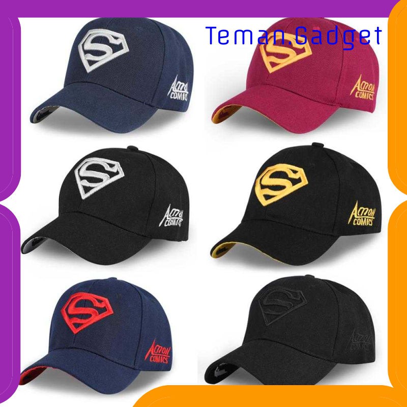 TG-FS090 YISUYA Topi Snapback Superman Logo DC Justice League - NM300