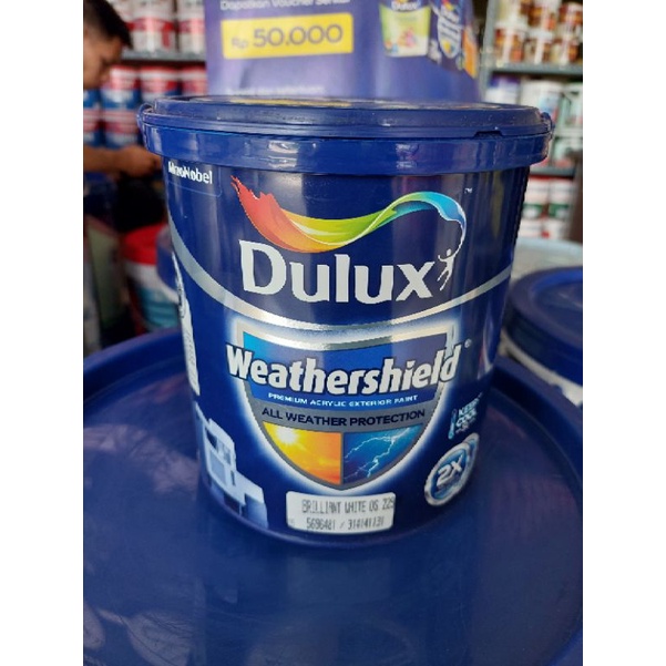 Dulux Weathershield Dual Shield "Merlin" 2.5L/Cat Tembok Exterior