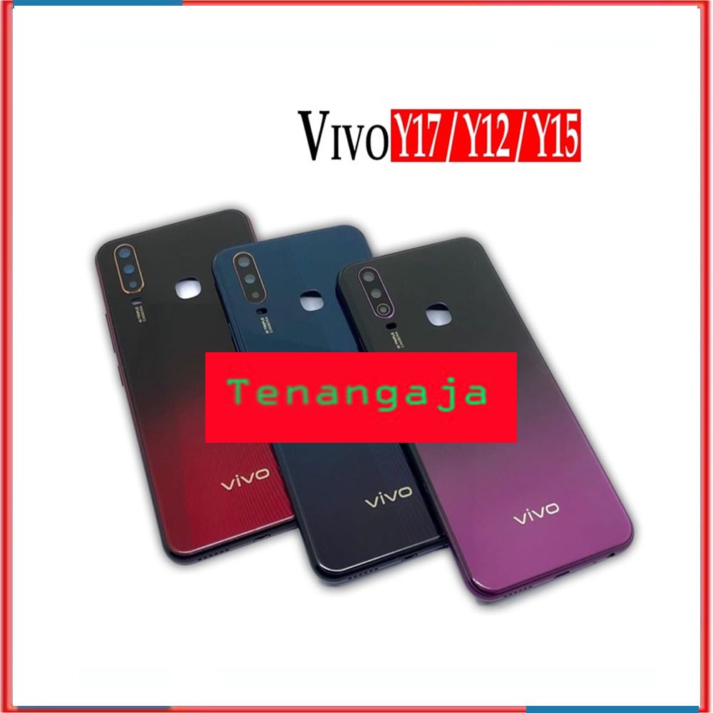 BACKDOOR - BACK CASING VIVO Y17 - Y12 2019 - Y15 2019 TUTUPAN BATERAI