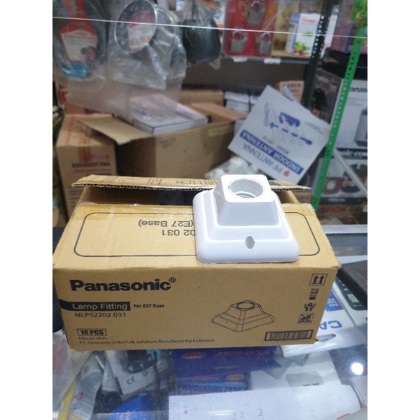fiting lampu plafon panasonic e27