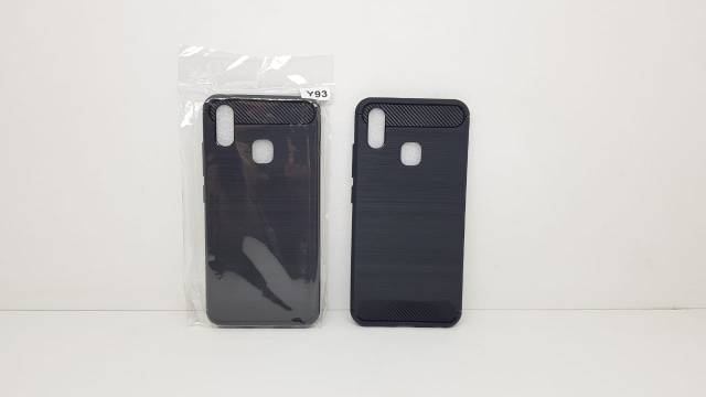 Slim Fit Carbon Vivo Y95 6.2&quot; Soft Case Carbon Vivo Y91 Soft Case Vivo Y93 FINGERPRINT ANTI MELAR