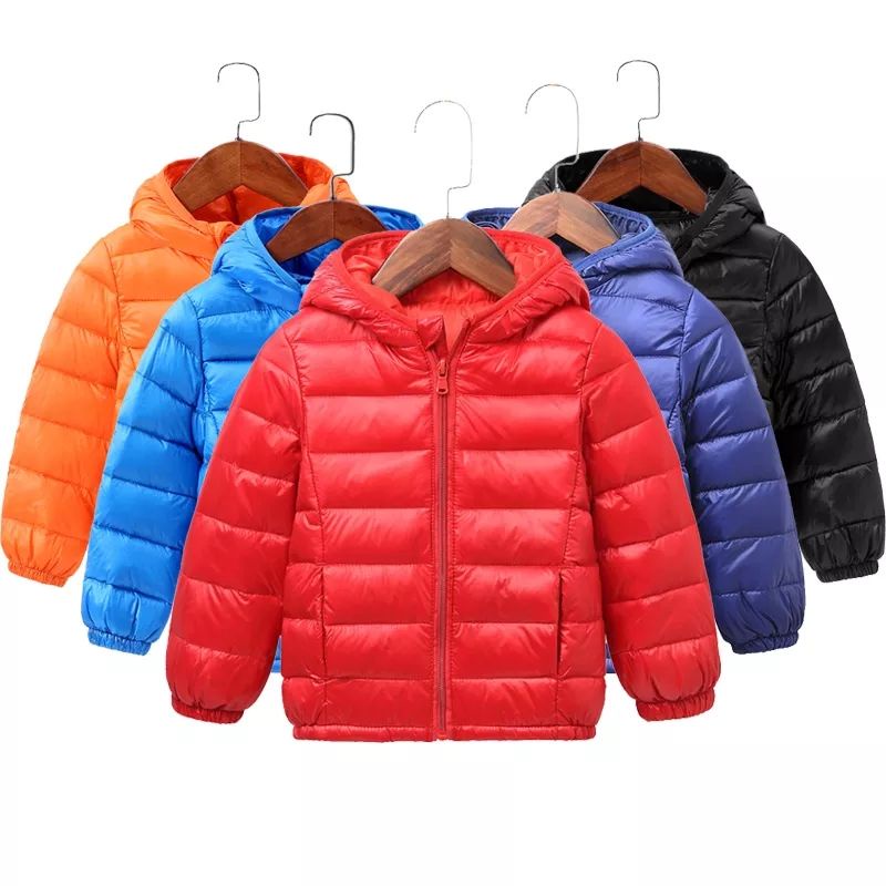 Jaket Winter Anak Laki-Laki Perempuan Puffer Bahan Parasut Import