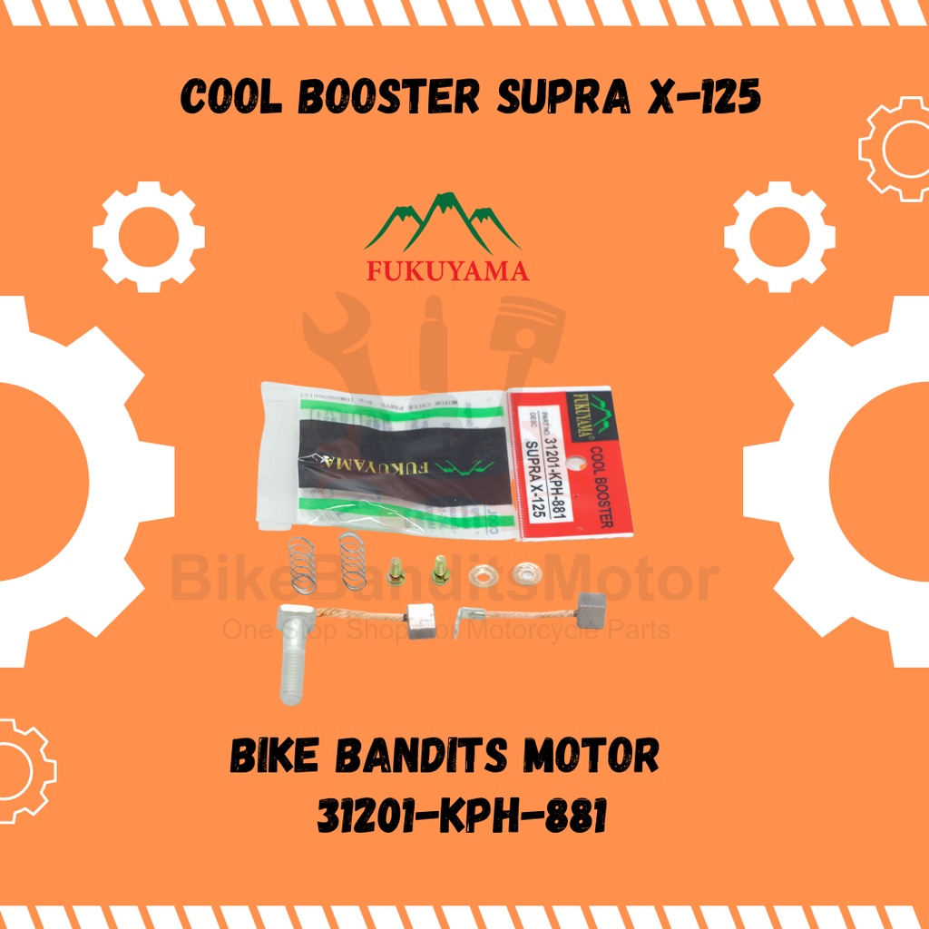 Cool Booster Arang Dinamo Stater Karisma / Supra X 125 Fukuyama