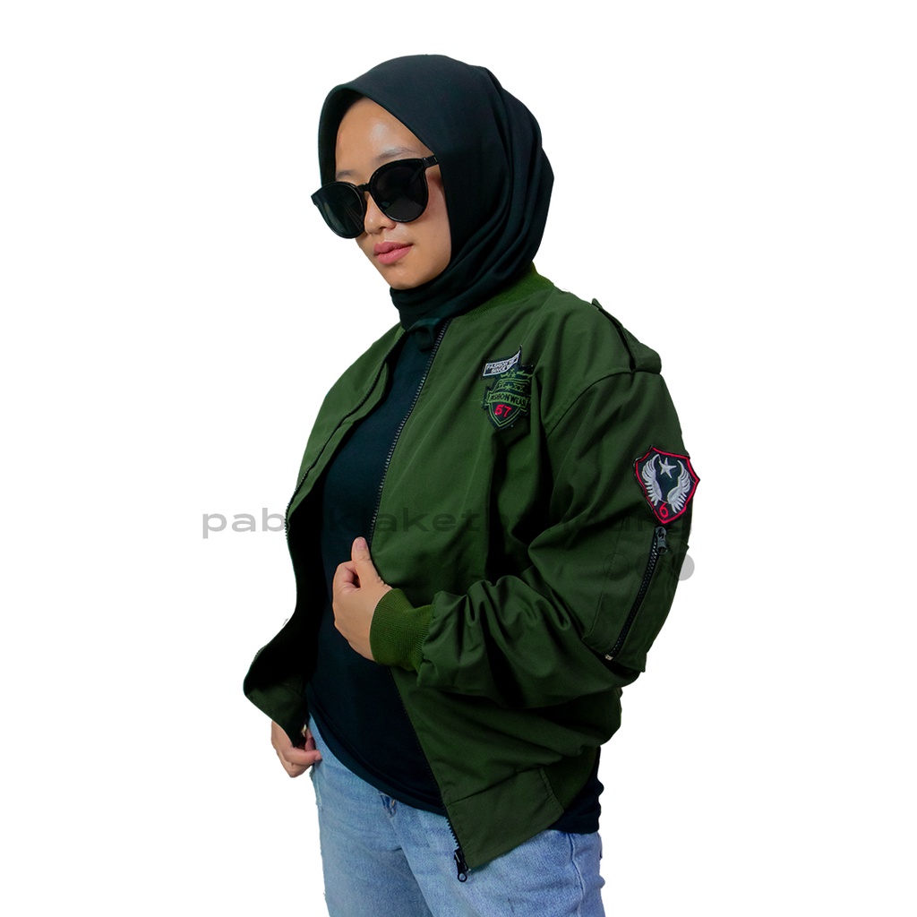 ARAGON BOMBER ARMY || Jacket Bomber Pilot || Jaket Pria Masakini