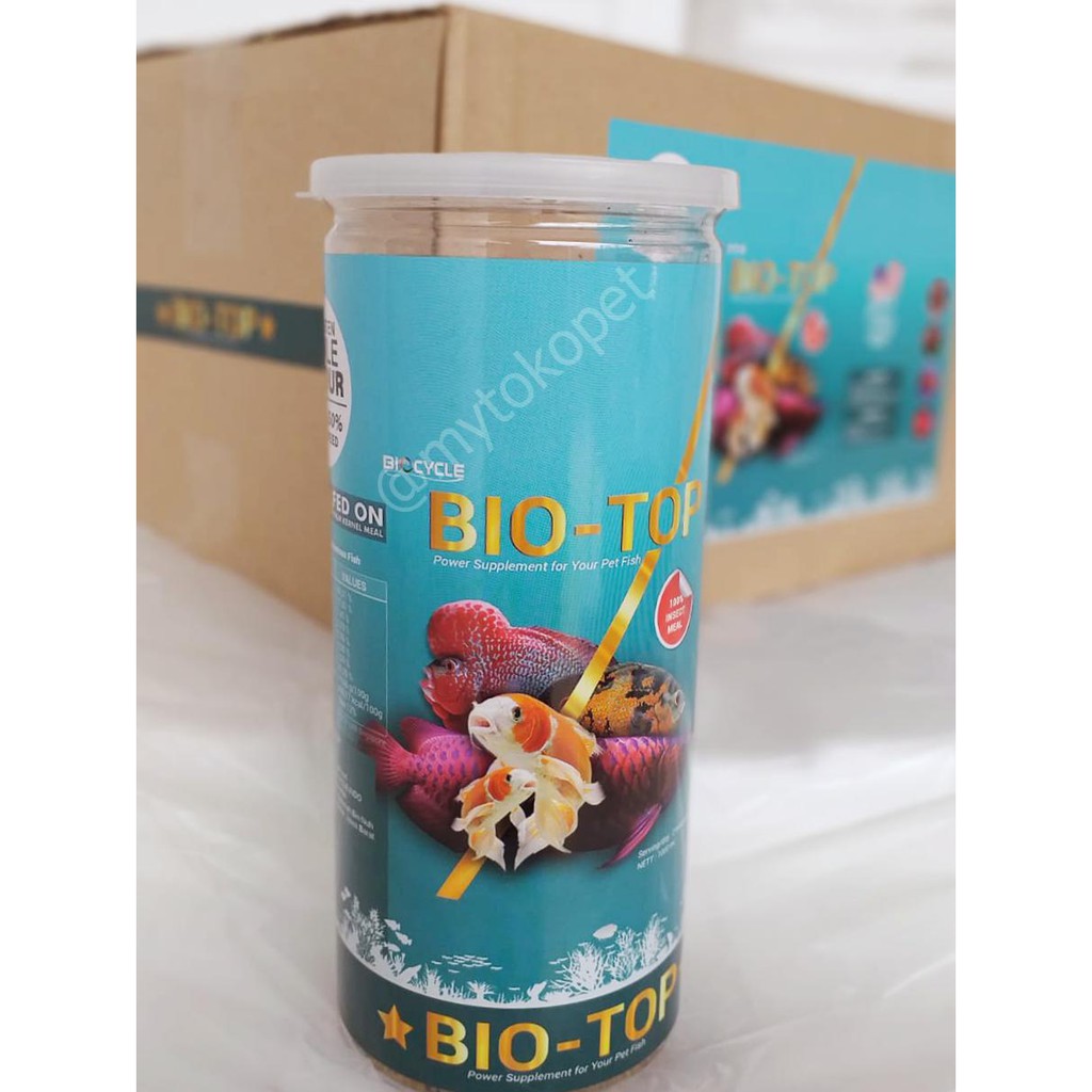 BIOTOP - Maggot BSF Premium KEMASAN BOTOL TOPLES 150gram